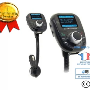 TD® Voiture MP3 Voiture Bluetooth mains libres Voiture Bluetooth MP3 a735
