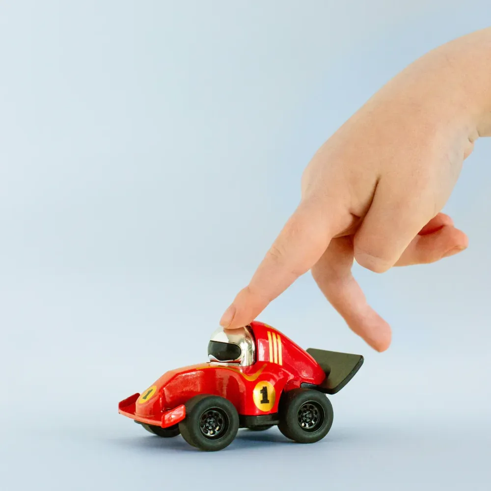 Voiture Presto Racers - Flash - Rouge - Tiger Tribe