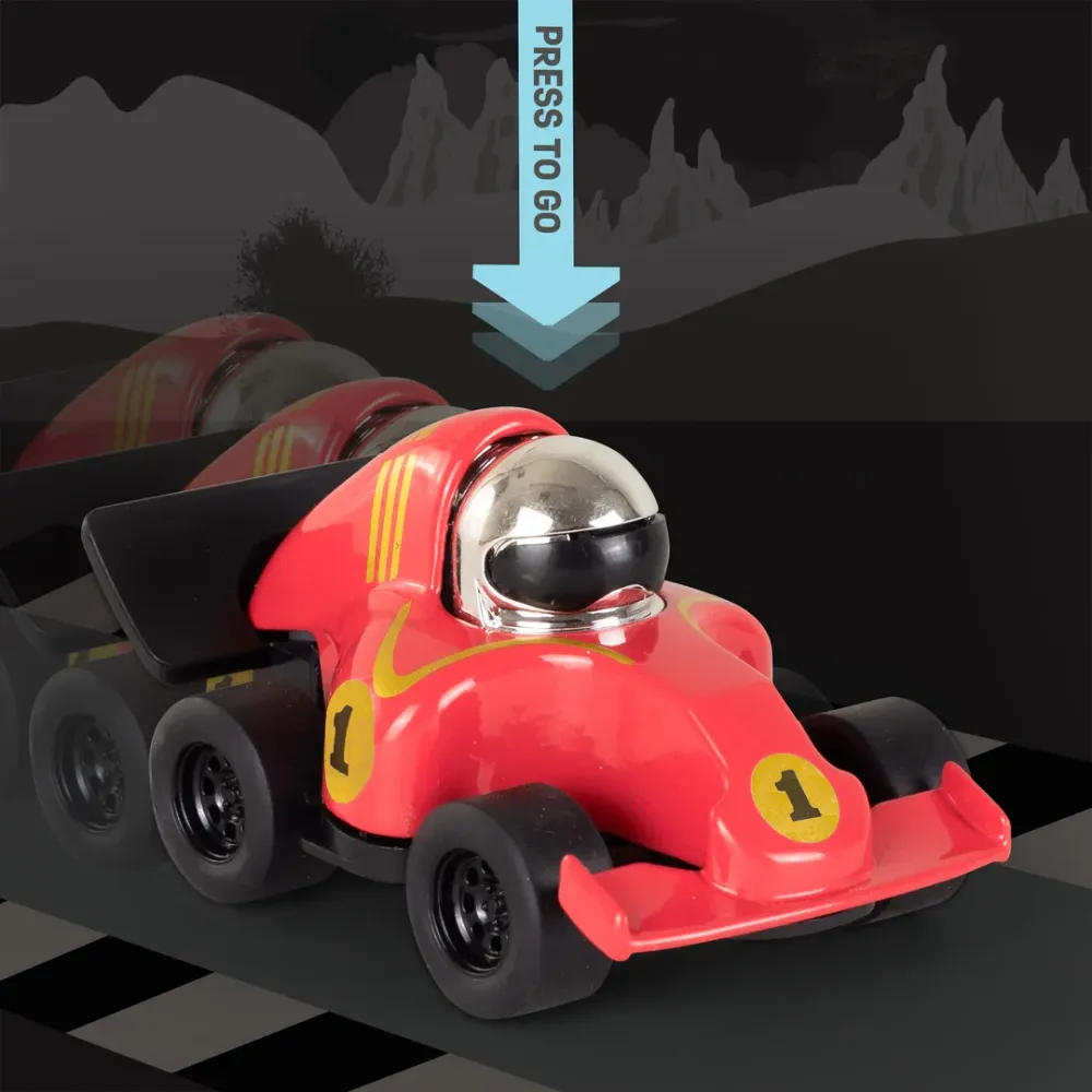 Voiture Presto Racers - Flash - Rouge - Tiger Tribe