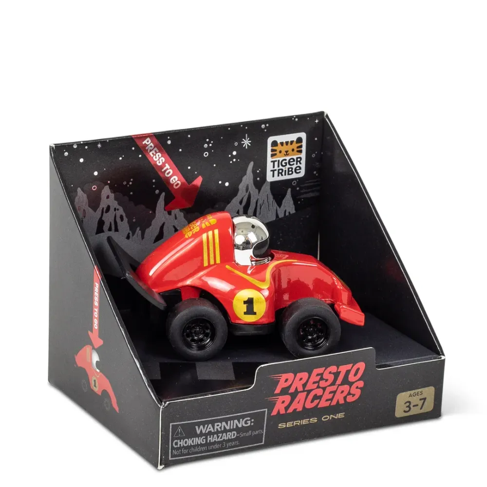 Voiture Presto Racers - Flash - Rouge - Tiger Tribe