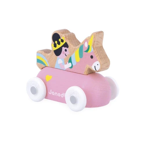 Voiture princesse en bois Royaume enchanté - Cross roads