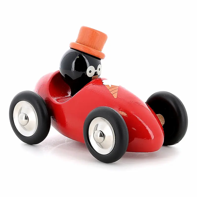 En voiture René le pinguin