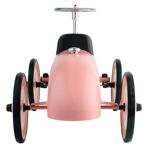 Voiture rétro à pédales - Rose - Essentials