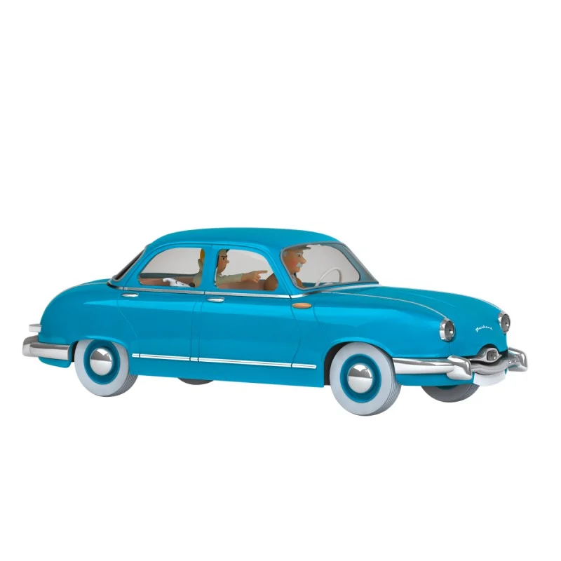 Voiture Tintin 1/24 - Taxi Panhard Dyna Z Collection