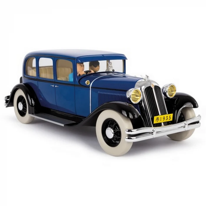 Voiture Tintin Chrysler de Nanking 1/12e – édition limitée