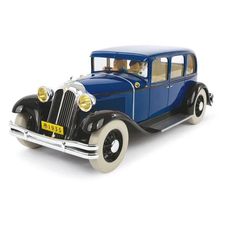 Voiture Tintin Chrysler de Nanking 1/12e – édition limitée