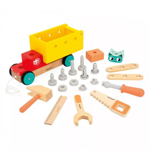 Voiture à Tirer Brico'Kids - Janod