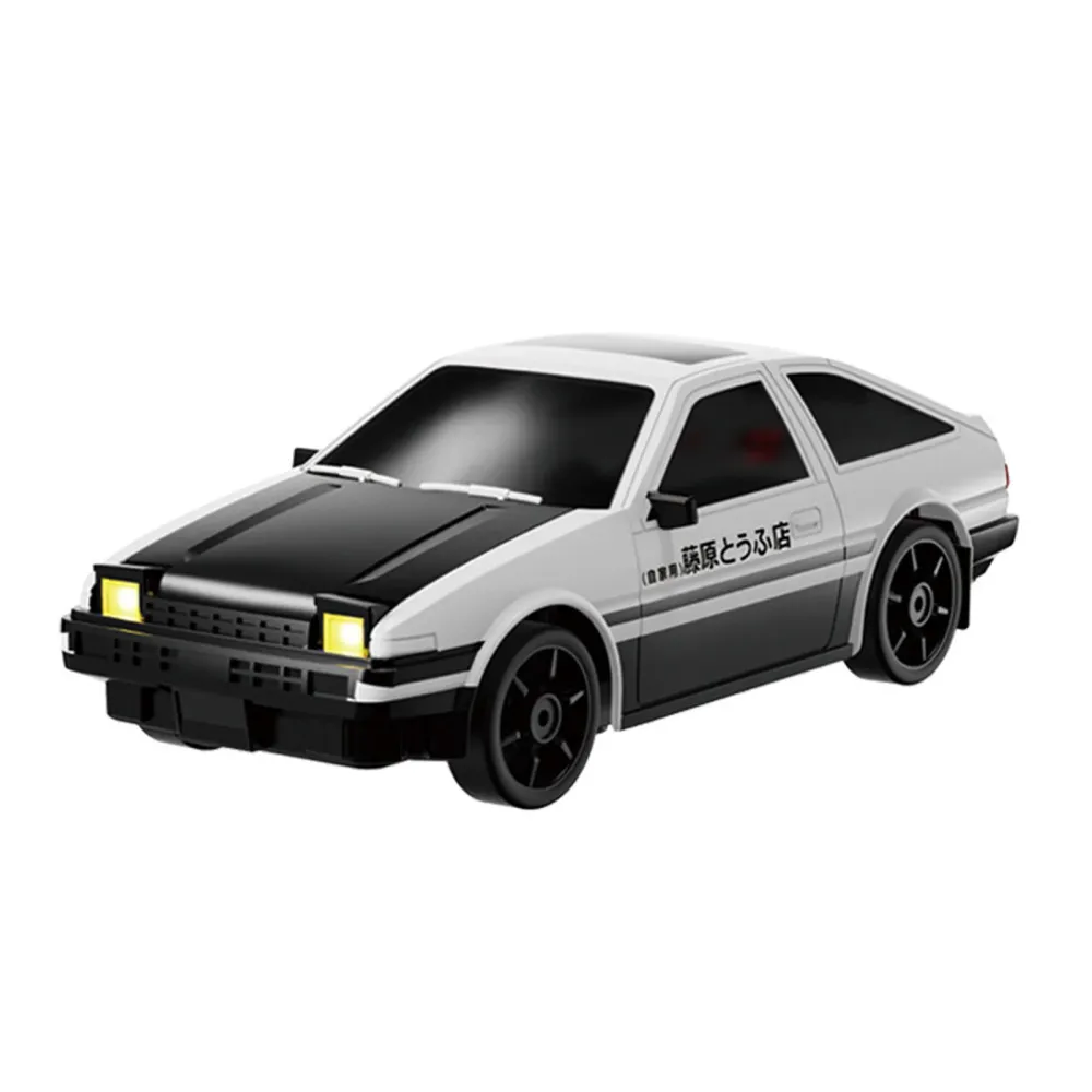 Voiture télécommandée 19,5x8,3x5,8cm voiture électrique télécommandée rc à vitesse variable 4WD drifting lighted toy car v...