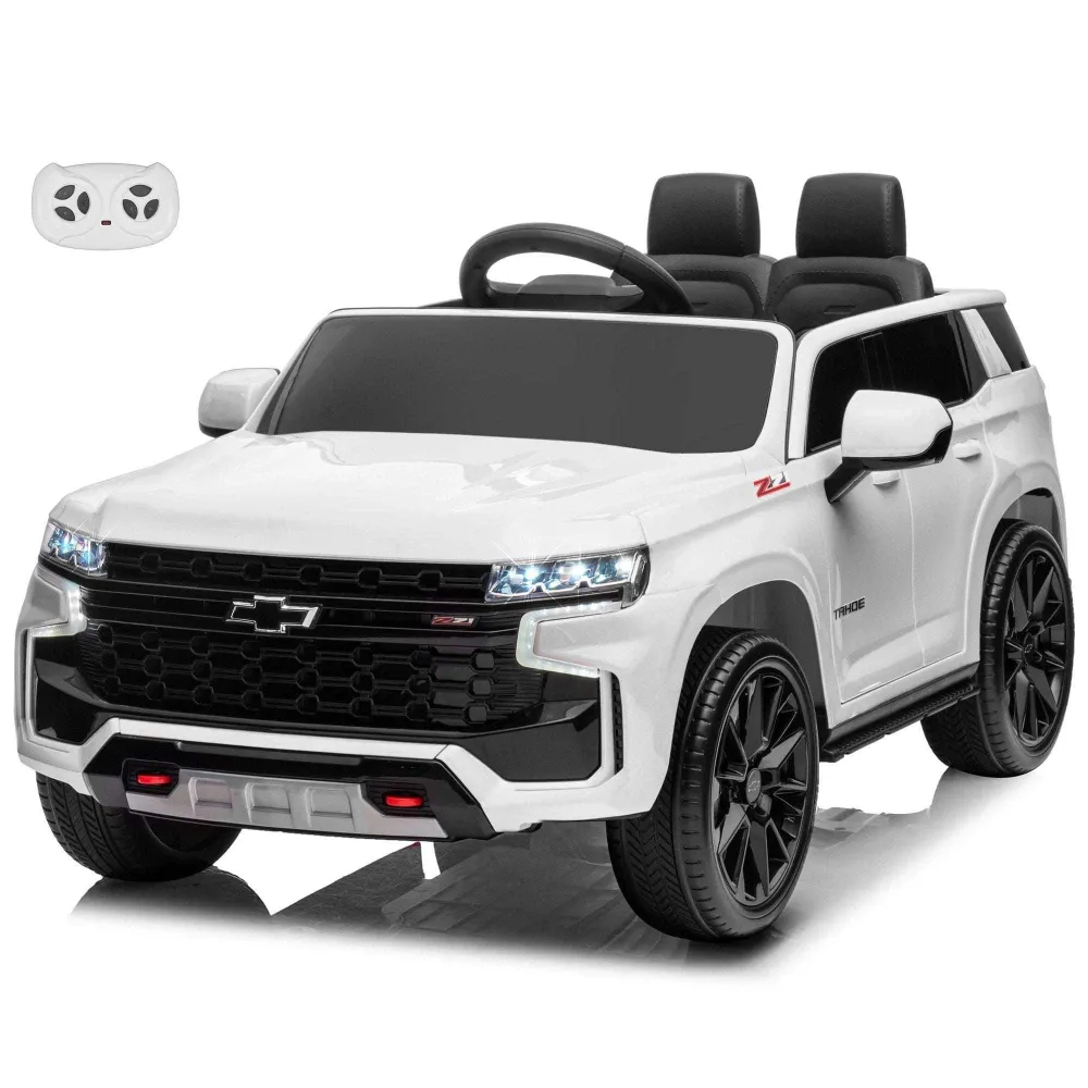 Voiture électrique Chevrolet Tahoe 12 V de Voltz Toys pour enfants avec télécommande