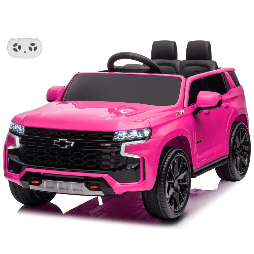Voiture électrique Chevrolet Tahoe 12 V de Voltz Toys pour enfants avec télécommande
