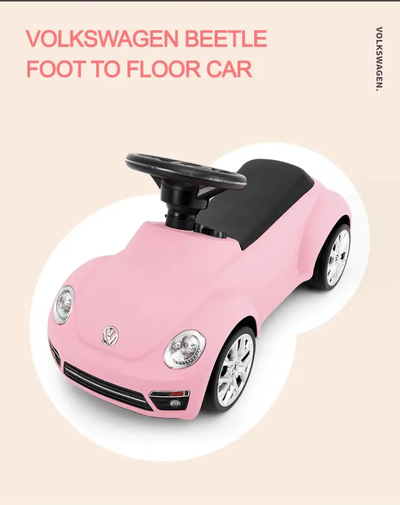 Voltz Toys Rastar Volkswagen Beetle Kids pied au sol sur la voiture