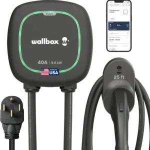 Borne de Recharge Wallbox Smart EV – Chargeur Voiture Électrique Maison (Boite ouverte)