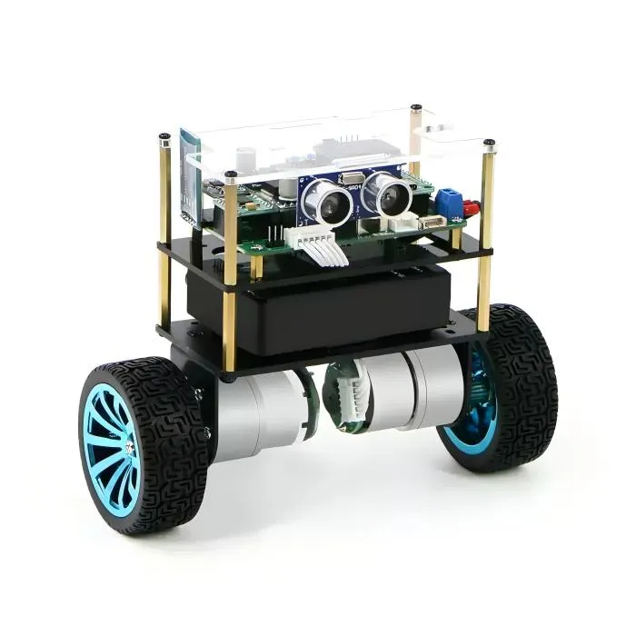 Kit Voiture Équilibrée Deux-Roues Wheeltec B585 avec Suivi CCD & Magnétique
