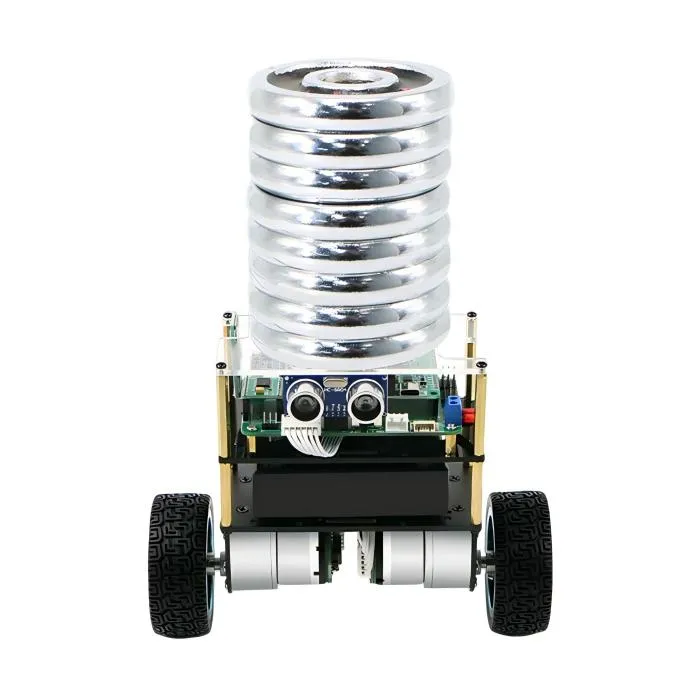 Kit Voiture Équilibrée Deux-Roues Wheeltec B585 avec Suivi CCD & Magnétique