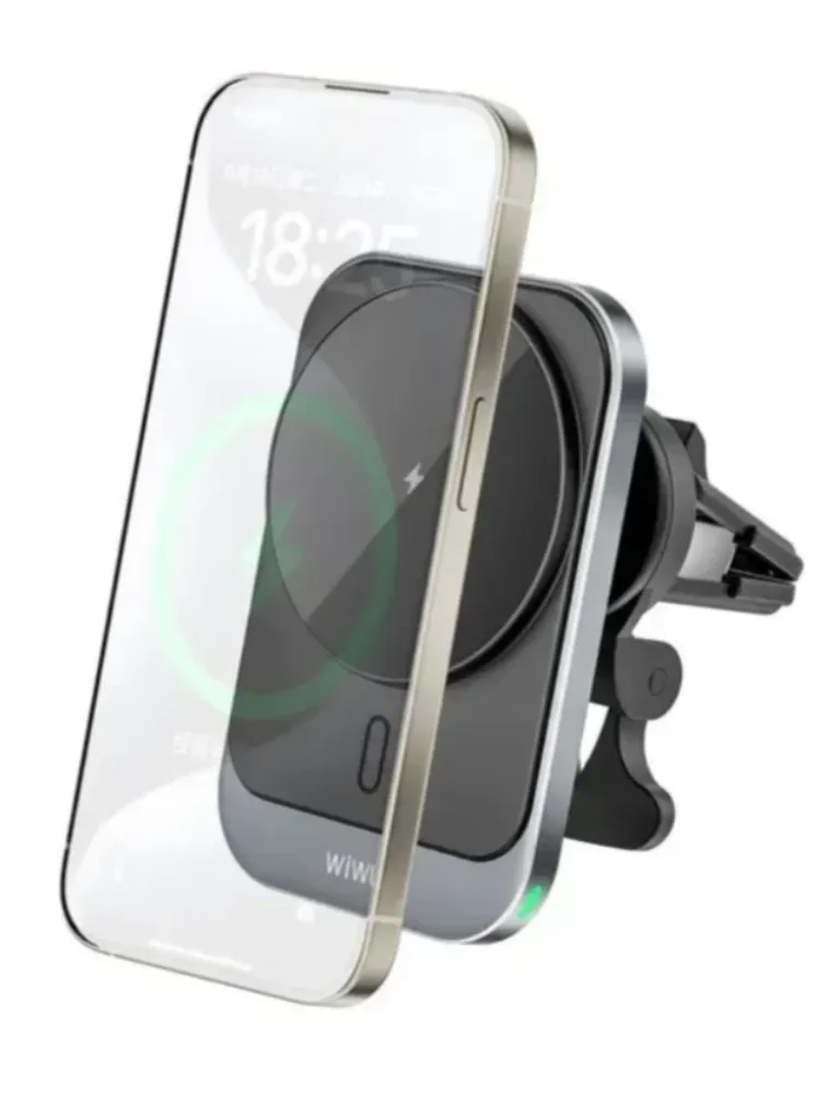 Wiwu - Support de Charge Rapide Magsafe Qi2 pour Voiture