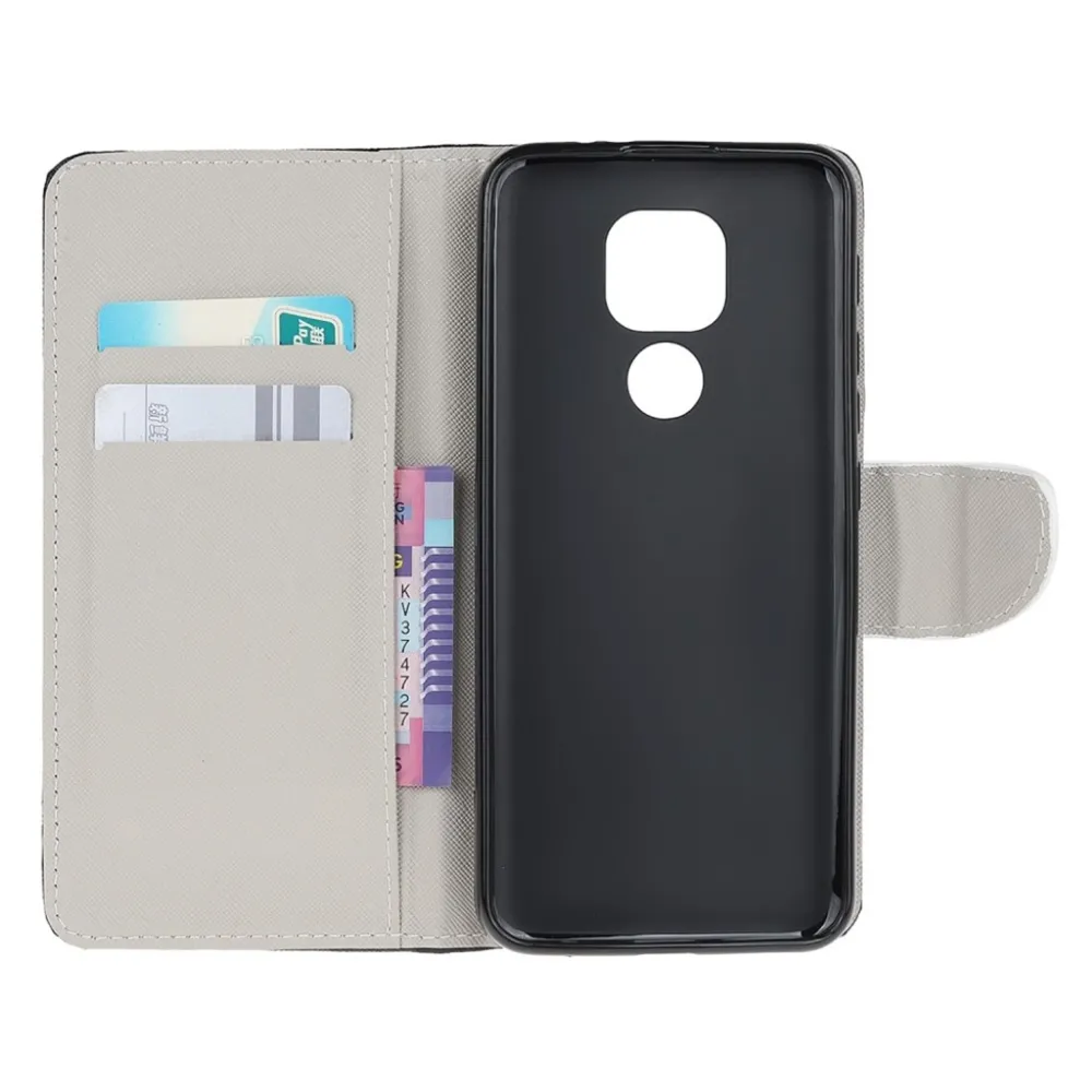 Wonderland Motorola Moto E7 Plus / G9 Play flip case - Keep Calm And Sparkle (Garde Ton Calme Et Brille)