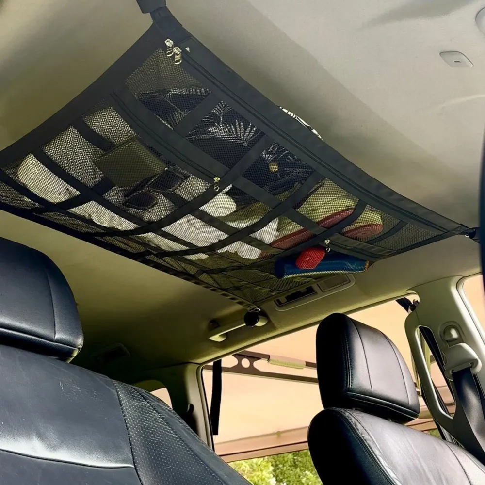 Filet de rangement pour toit de voiture-Pour plafond de voiture & bateau woodyscamp