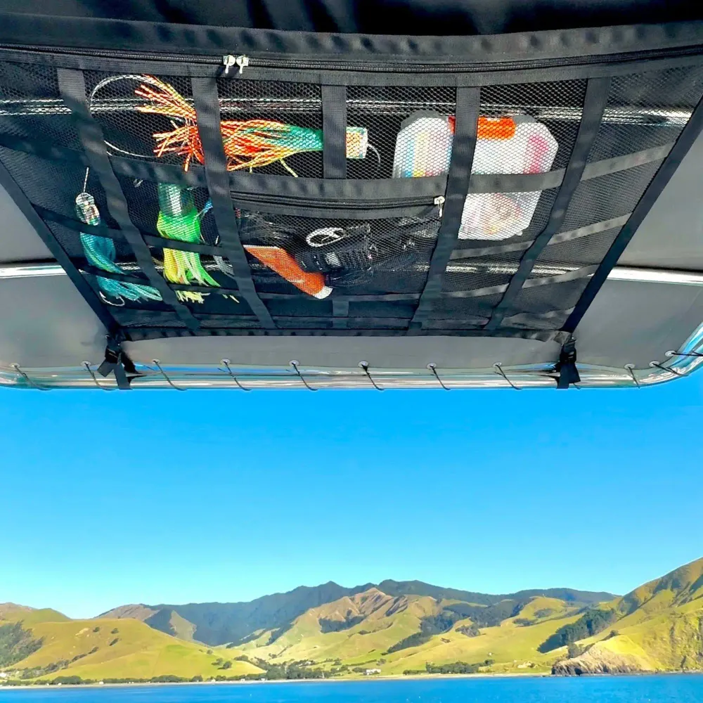 Filet de rangement pour toit de voiture-Pour plafond de voiture & bateau woodyscamp