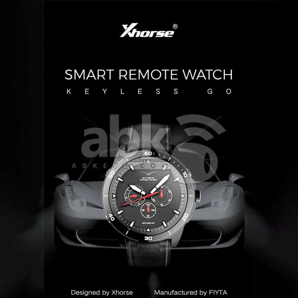 Xhorse Montre Intelligente Portable Super Voiture Clé Noir Minuit SW-007 XSWK02EN