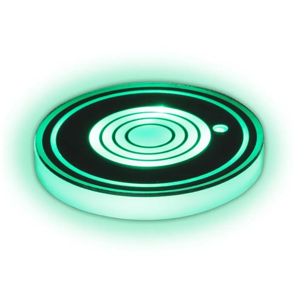 Xtreme - Ensemble de 2 Lumières LED pour Porte-Gobelet de Voiture, 2.7" de Diamètre