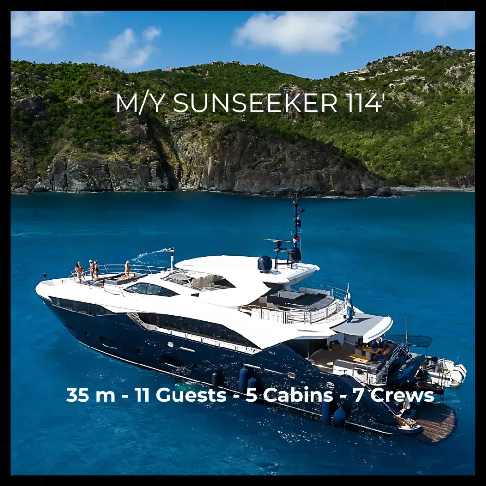 M/Y SUNSEEKER 114 - 33,05 m - 11 Guests - 5 Cabins - 7 Crews YACHT BAR
