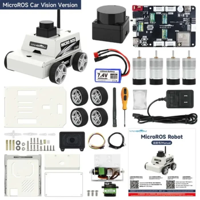 Yahboom ESP32 MicroROS Voiture Robot Machine Virtuelle (MAC Non Supporté)