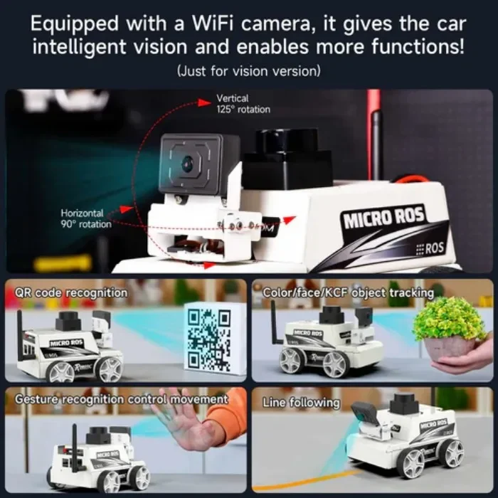 Yahboom ESP32 MicroROS Voiture Robot Machine Virtuelle (MAC Non Supporté)
