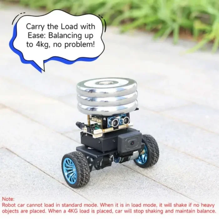Yahboom MicroROS Voiture Robot Auto-équilibrante Visual SLAM Support Charge 4KG