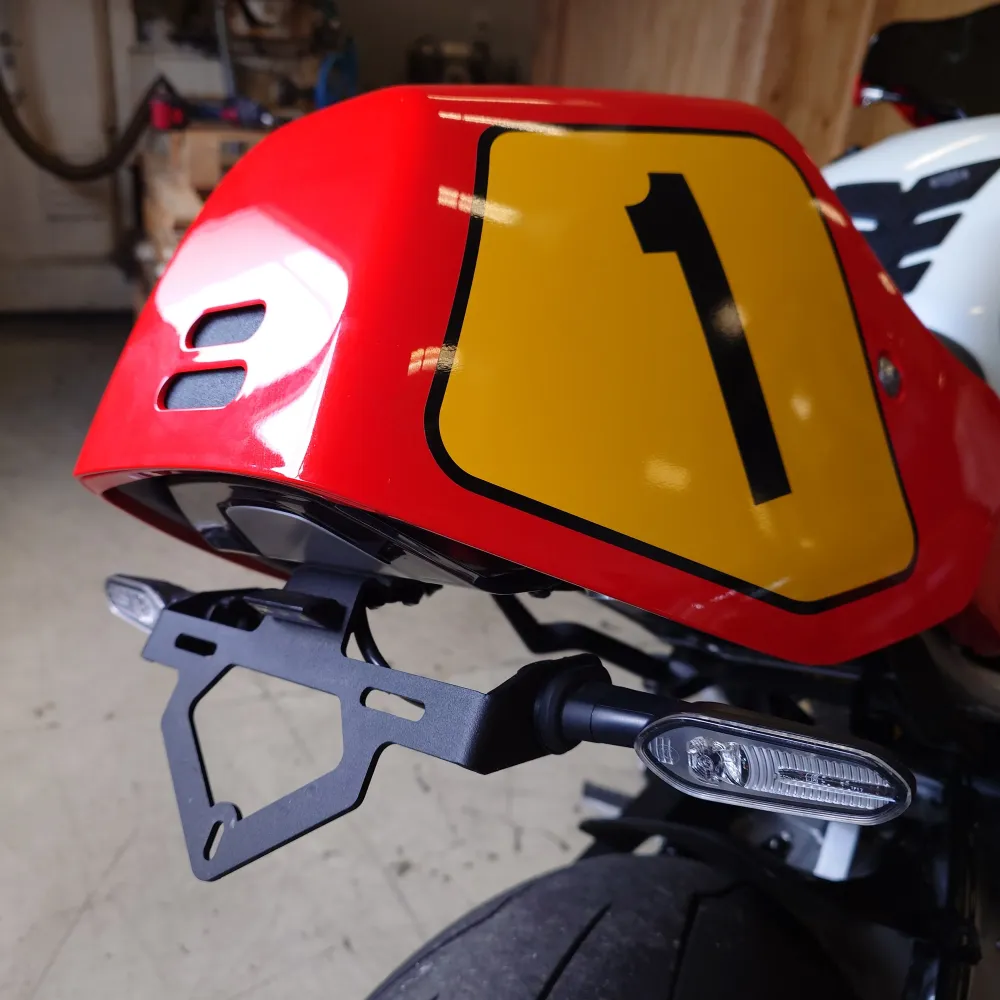 Yamaha XSR900 22+ & XSR900 GP Support de Plaque Tail Tidy GS Moto