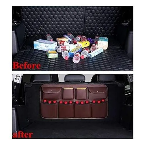 Organiseur de Coffre de Voiture en Cuir – Rangement Pratique et Élégant yarabox