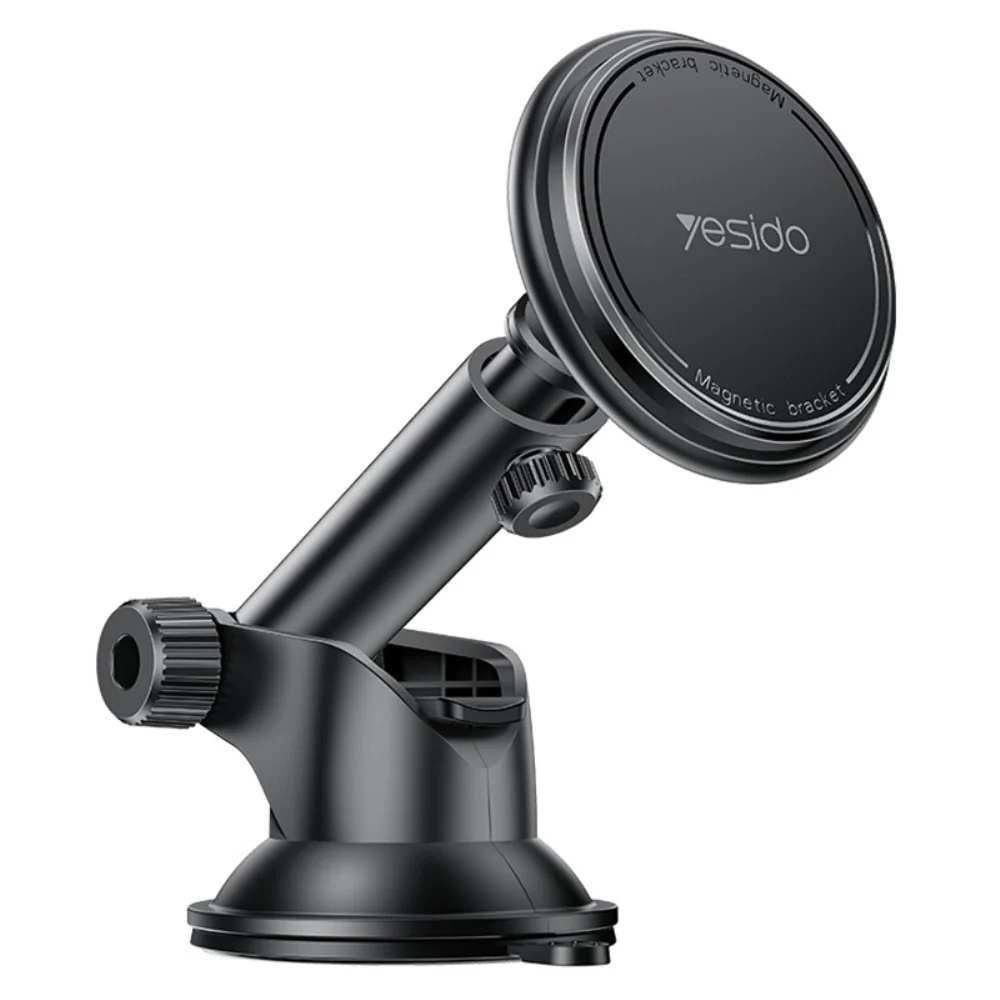 YESIDO C269 Support magnétique pour voiture Support à ventouse Bras extensible