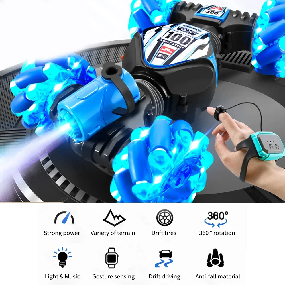 Twist Car - Voiture Télécommandée Drift RC Spray Enfant Cadeau YUNII STORE