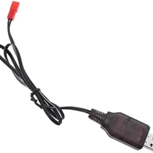 1 pièce SM-2P 250mAh sortie câble de chargeur USB de voiture RC pour batteries 6V Ni-Mh YUNIQUE GREEN-CLEAN-POWER