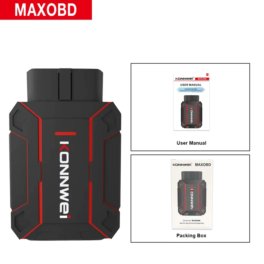 KONNWEI MAXOBD Bluetooth 5.2 OBDII voiture système complet Diagnostic zidni plus