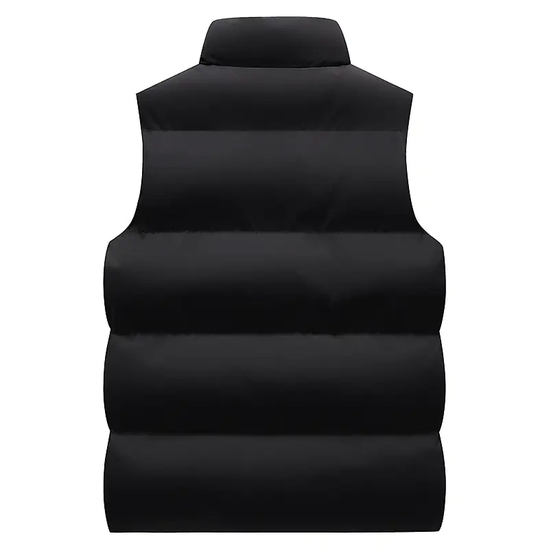 Neck Protection Zipper Men Winter Vest pour Motoneige