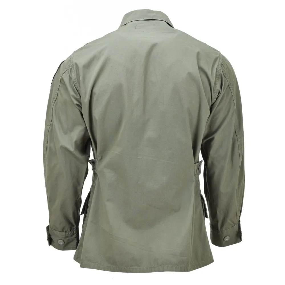 Protection Quad Veste de jungle légère BDU de style militaire américain OD M64 Vietnam de marque Mil-Tec