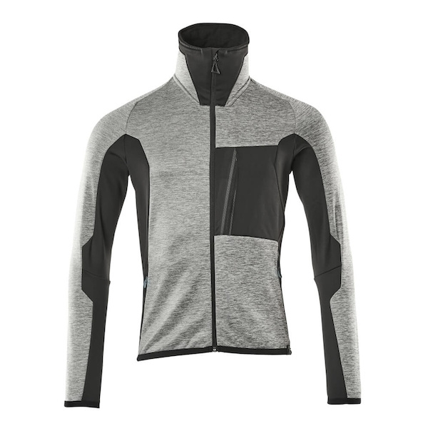 Veste polaire AVANCÉ gris chiné/noir - S - MASCOT