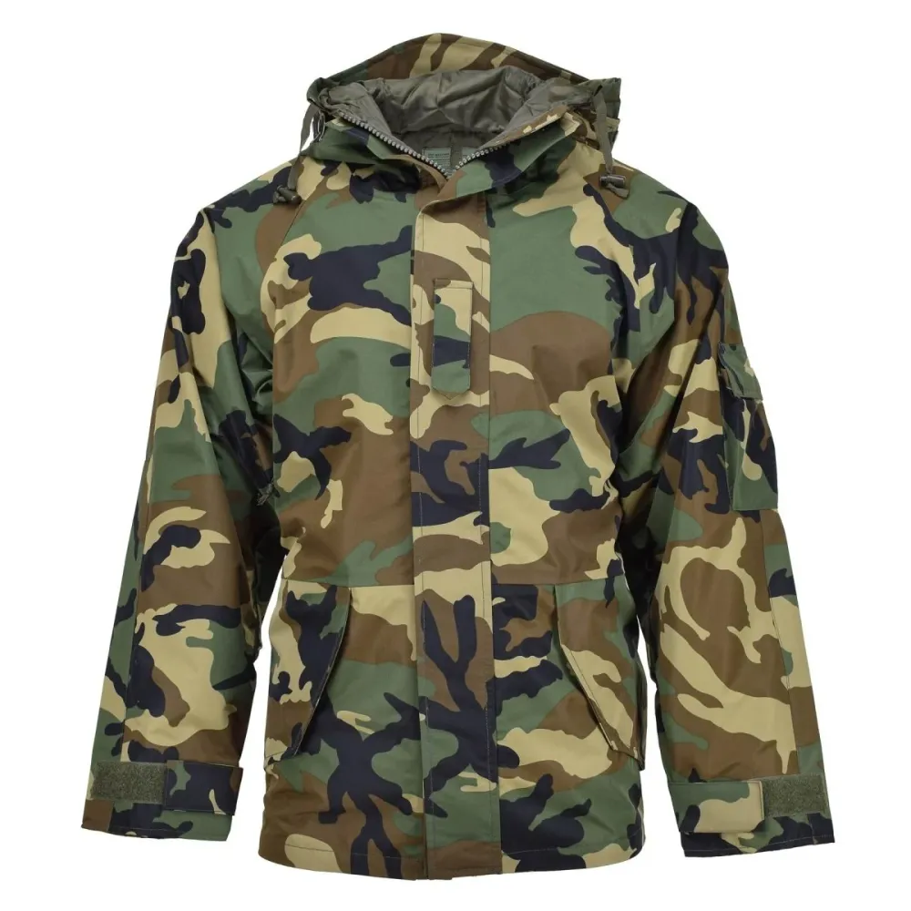 Veste style militaire MIL-TEC pour temps humide et boisé, 3 couches, coupe-vent, Goretex, NEUF avec Revêtement imperméable